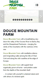 Mobile Screenshot of doucemountainfarm.com