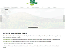 Tablet Screenshot of doucemountainfarm.com
